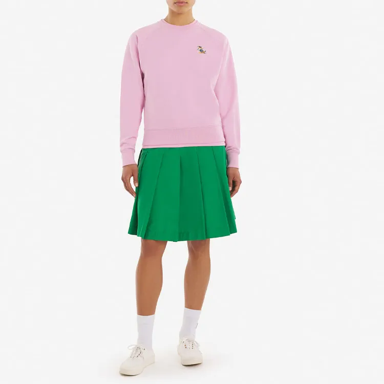 Maison Kitsune Fox Patch Crewneck Sweatshirt-2