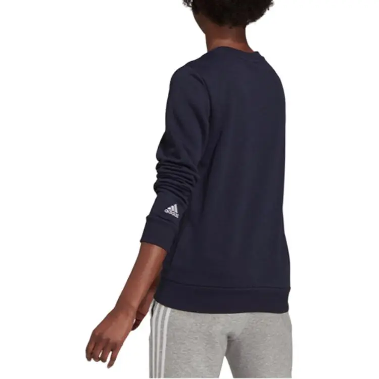 Adidas Essential Sweatshirts Women's Dark Blue-3