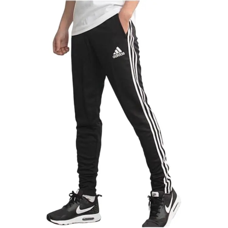 Adidas Vintage Knitted Sweatpants Men's Black-3