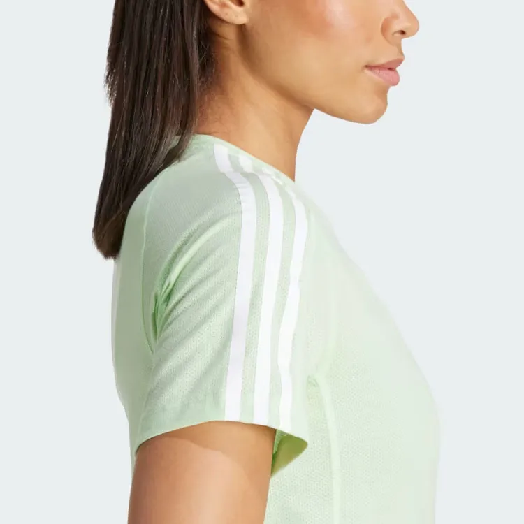 Adidas Free Shipping With AdiClub Own The Run 3 Stripes Tee-5