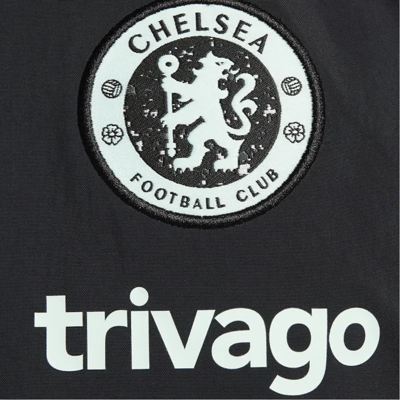 Nike Chelsea F.C. Revival Third Jackets Coats Men's Black-4