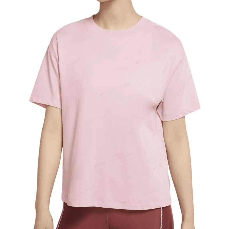 Nike T Shirts Women's Pink-2