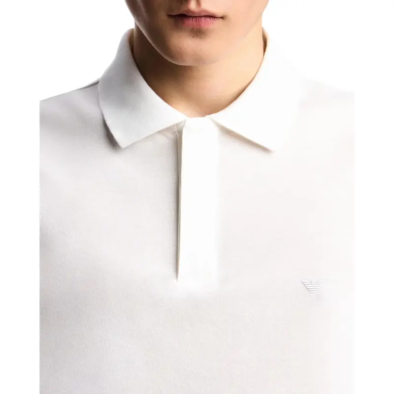 EMPORIO ARMANI Travel Essentials Piqué Polo Shirt-4