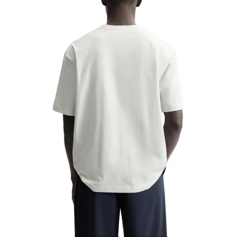 ZARA T Shirts Men Pearl Gray-3