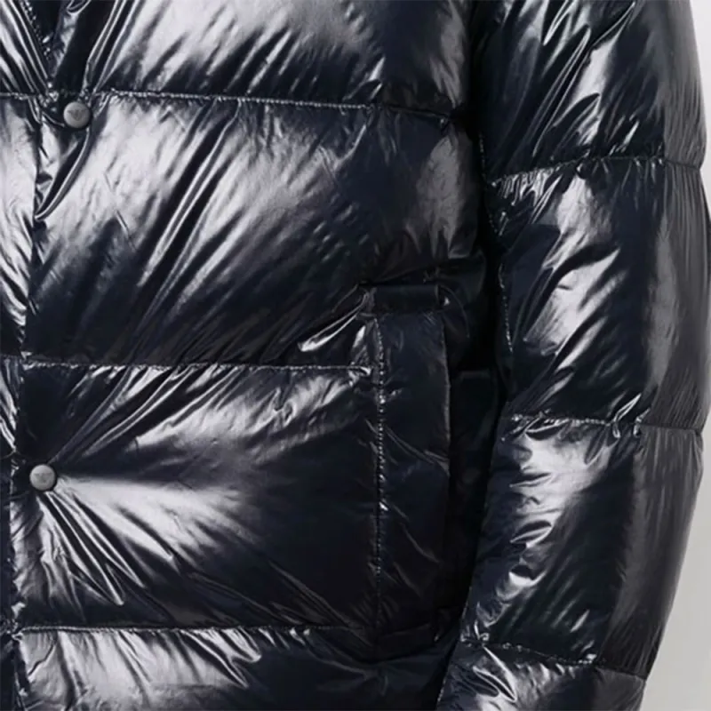 EMPORIO ARMANI Down Jacket Men's Blue-5