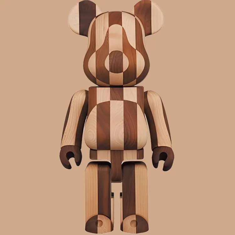 BE@RBRICK Karimoku Longitudinal Chess-2