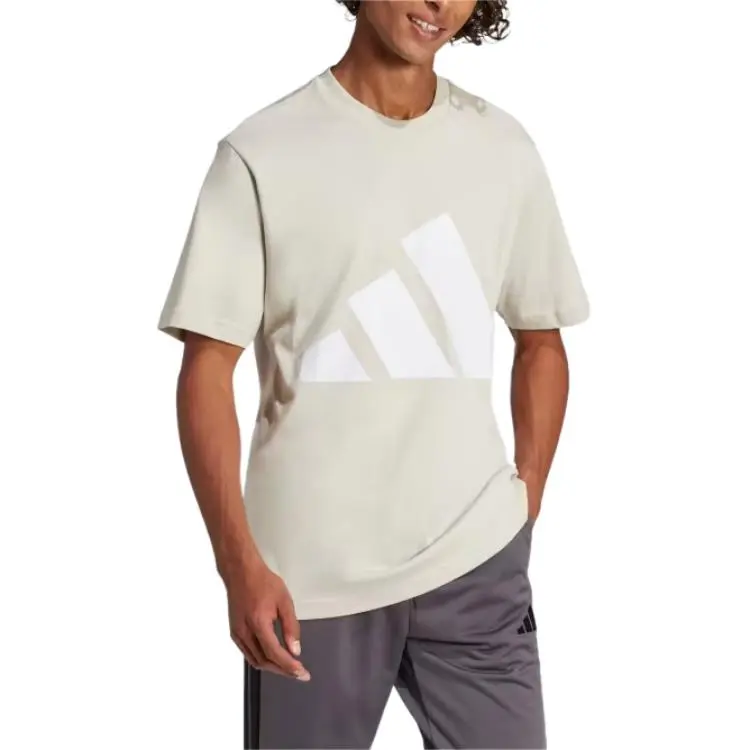 Adidas T-Shirt Men's Oxide Aluminum Color-2
