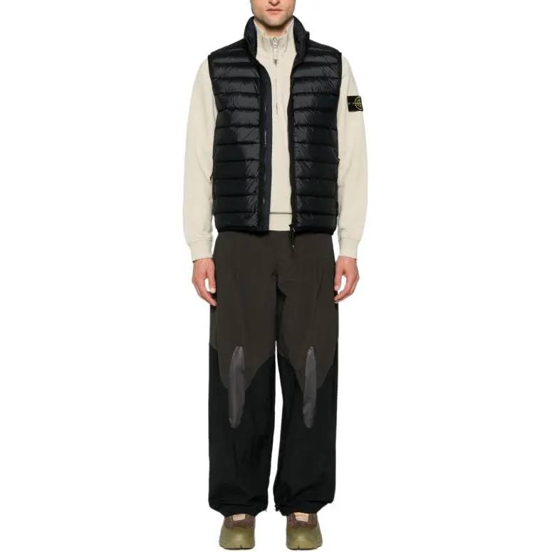 STONE ISLAND High Neck Quilted Gilet-2