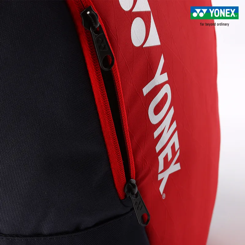 YONEX Badminton Racket Bags 3 Pack Casual Backpack Unisex Side Storage Pocket-2