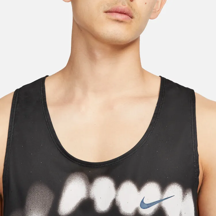 Nike Tank Tops Men Black-3