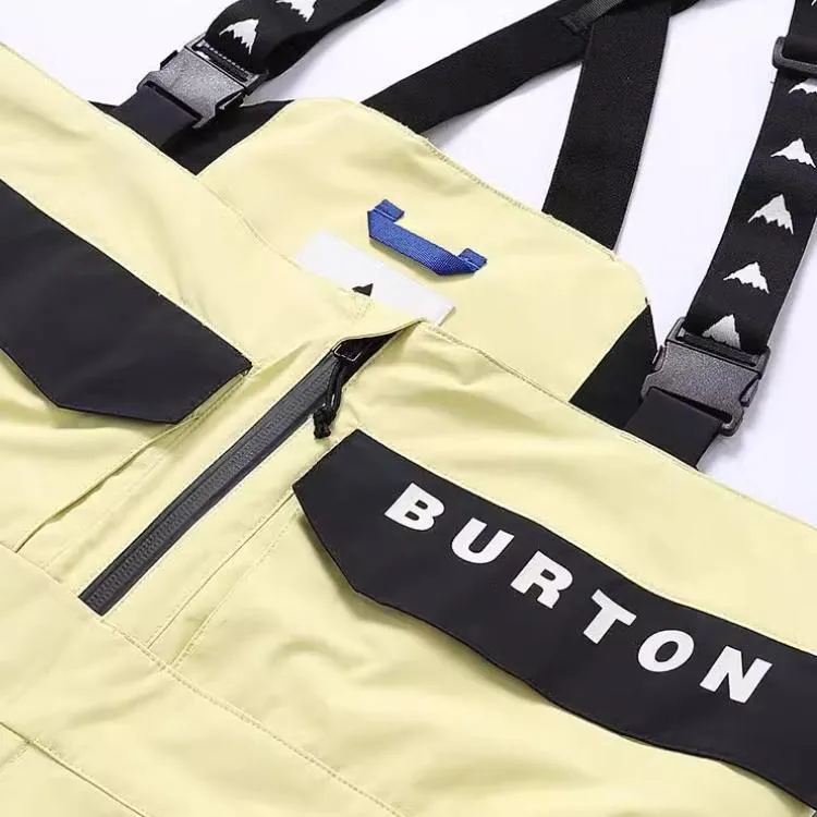 BURTON Dryride Rowdy Ski Pants Unisex Yellow-4