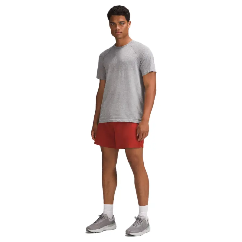 Lululemon Beyondfeel Anti Slip Wear Resistant Low Top Running Shoes Men Gull Gray-4