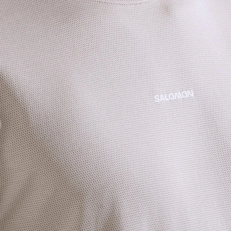 SALOMON T Shirts Men Pink-3