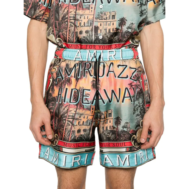 AMIRI Jazz Hideaway Short-4