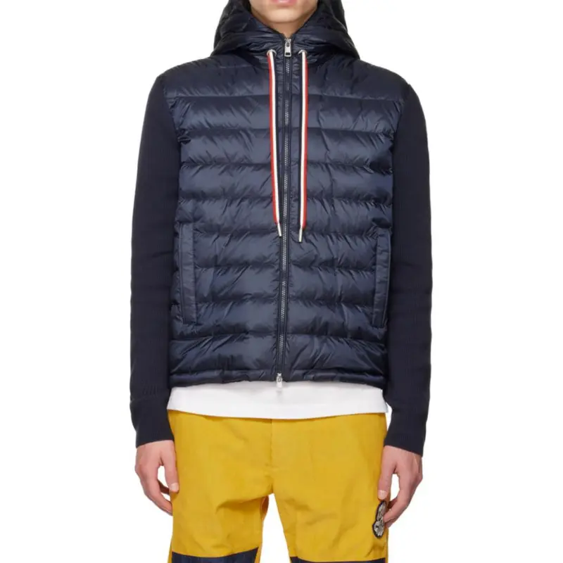 Moncler Zip-Up Hooded Padded Jacket-4