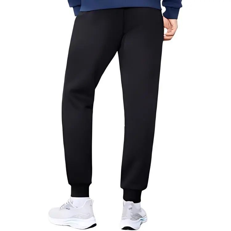 361° Knitted Sweatpants Men's Pure Black-3
