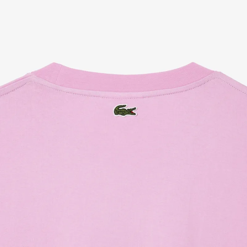LACOSTE Regular T-Shirt Men's Pink-5