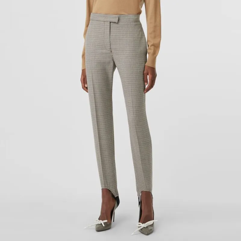 Burberry Casual Pants Women's Khaki-1