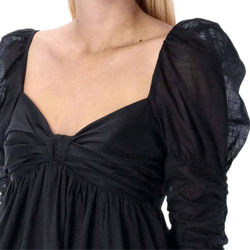 Zimmermann Long-Sleeved Dresses Women's Black-3