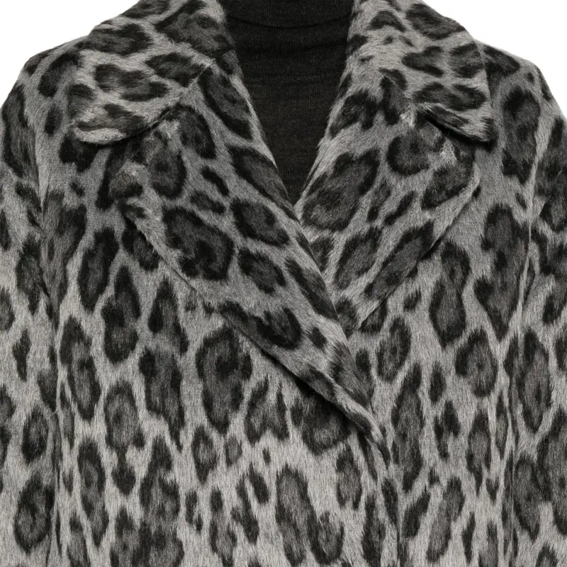 Tagliatore Leopard print Coat-4