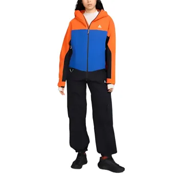 Nike ACG STORM FIT ADV Windbreaker Jackets Men Safety Orange/Game Royal Blue/Mountain White