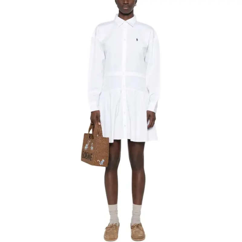 Polo Ralph Lauren Polo Pony embroidery Mini Dress-1