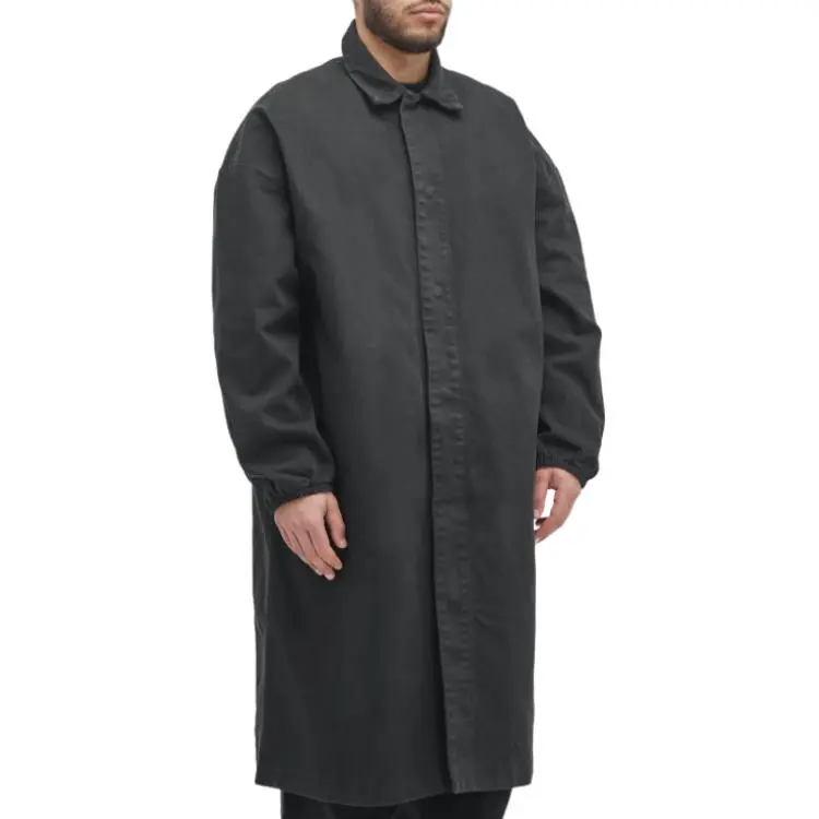 Fear Of God Essentials Denim Car Coat-3