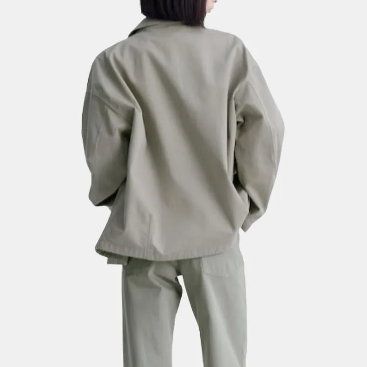 UNIQLO SS24 Jackets Coats Women's Smoke Gray-3