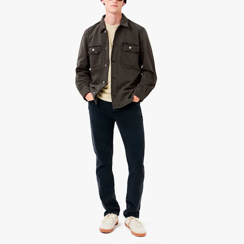 LACOSTE Denim Jacket Men's Black-3