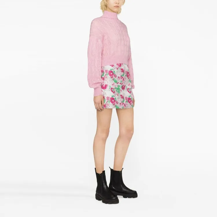 GANNI Sweaters Women's Pink-3