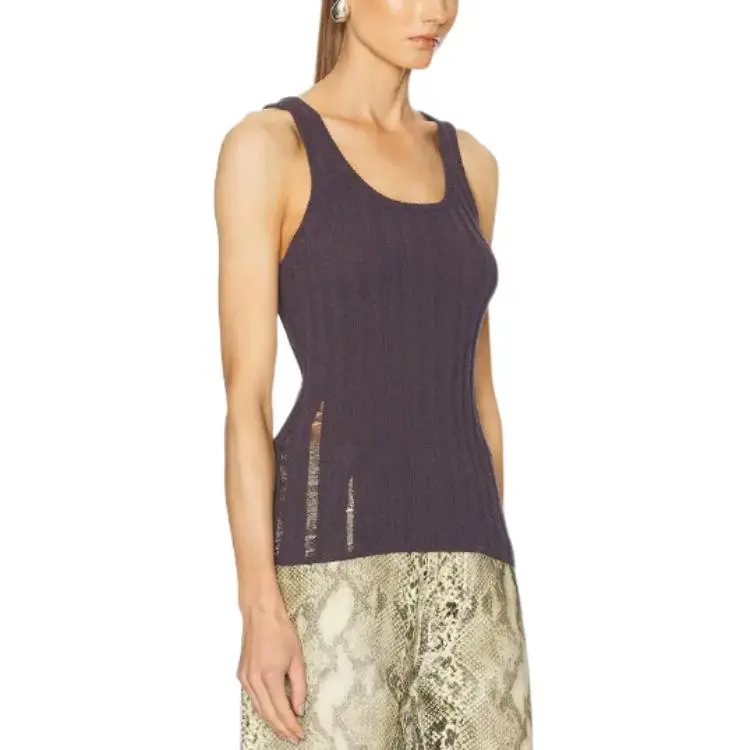 Acne Studios Tank Top Women's Dark Gray-2