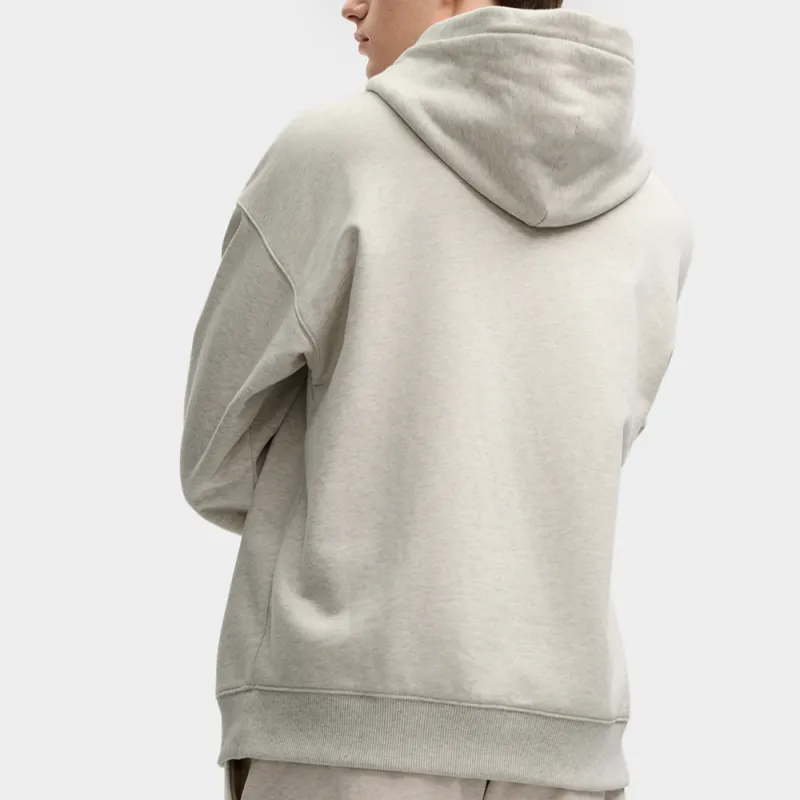 FILA Lifestyle 2025Q1 Sweatshirt Men's Light Khaki Heather Gray-4