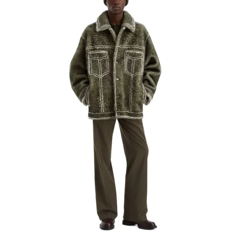 FENDI Jackets Coats Men's Green-2