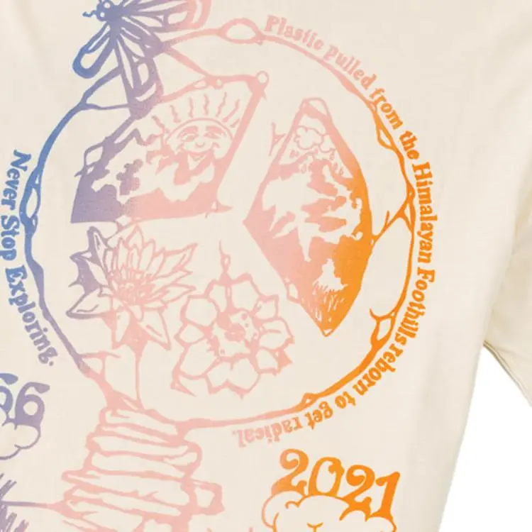 THE NORTH FACE T Shirt Unisex Beige-2