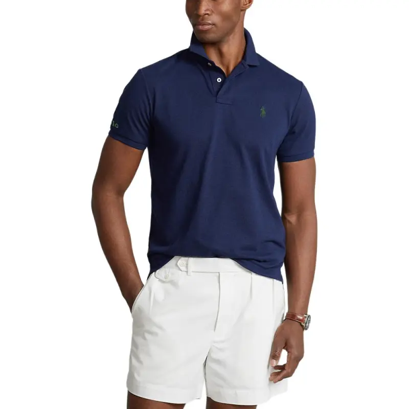 Polo Ralph Lauren SS22 Polo Shirt Men's Marine Blue-1