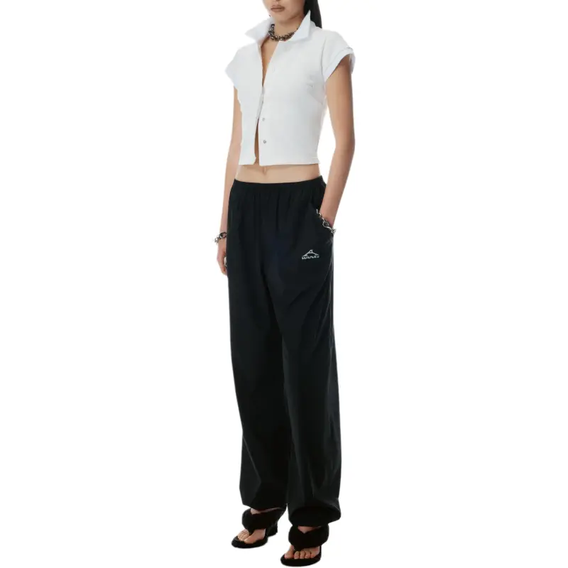 T By Alexander Wang Warm Up Pants Black-2