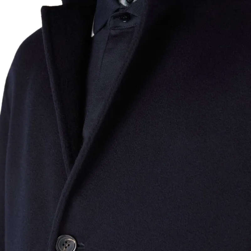 Loro Piana Coat Men's Marine Blue-5