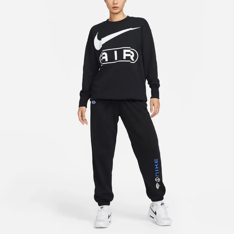 Nike AIR Sweatshirt Women's Black-4