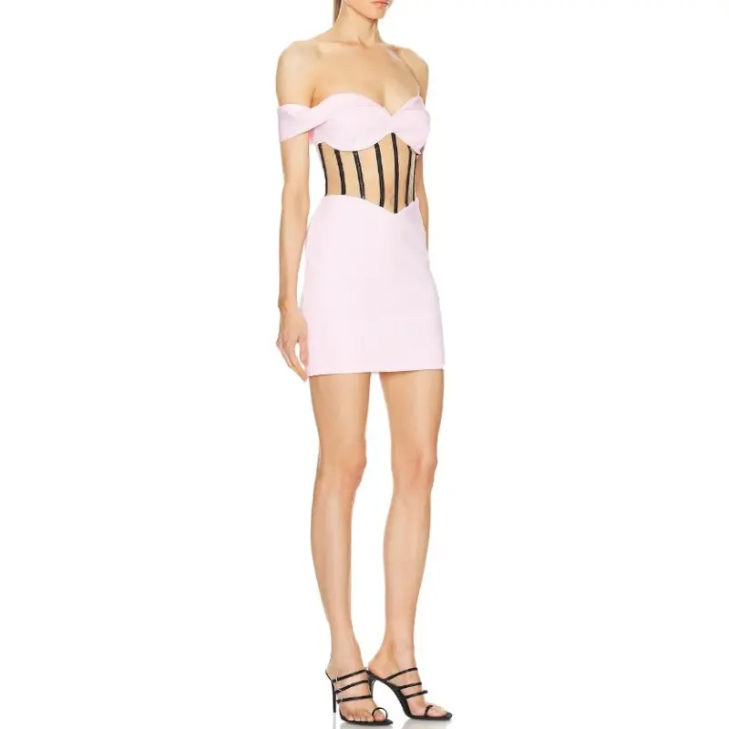 Rta Sleeveless Dress Women's Pink-3