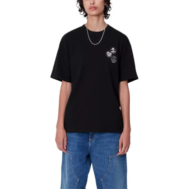 Carhartt WIP W' S/S FW24 Drop Shoulder Sleeve T Shirt Women's Black-3