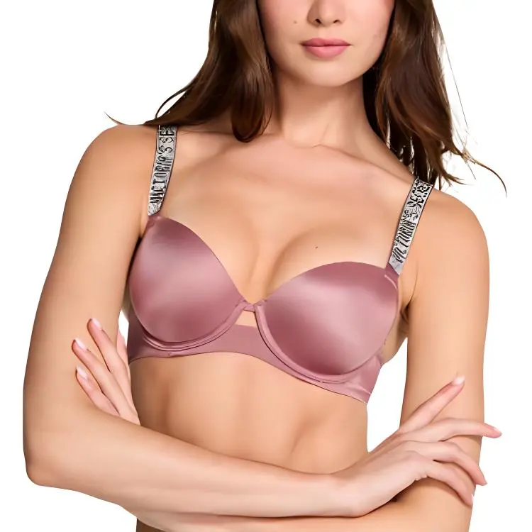 Victoria's Secret 24 Big Show Collection VERY SEXY Bra Women's Deep Rose Pink-2