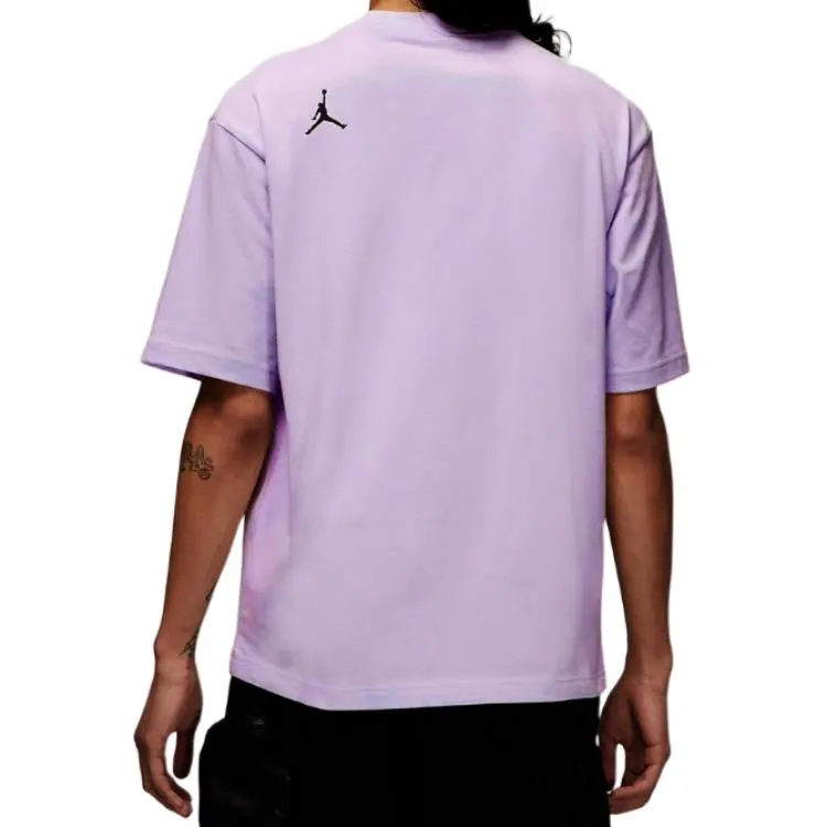Jordan T Shirt Men's Pink Purple-4