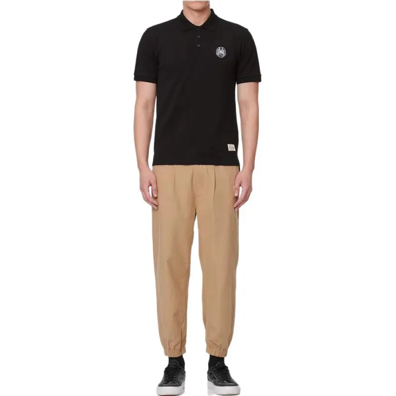 EVISU Polo Shirts Men Black-2
