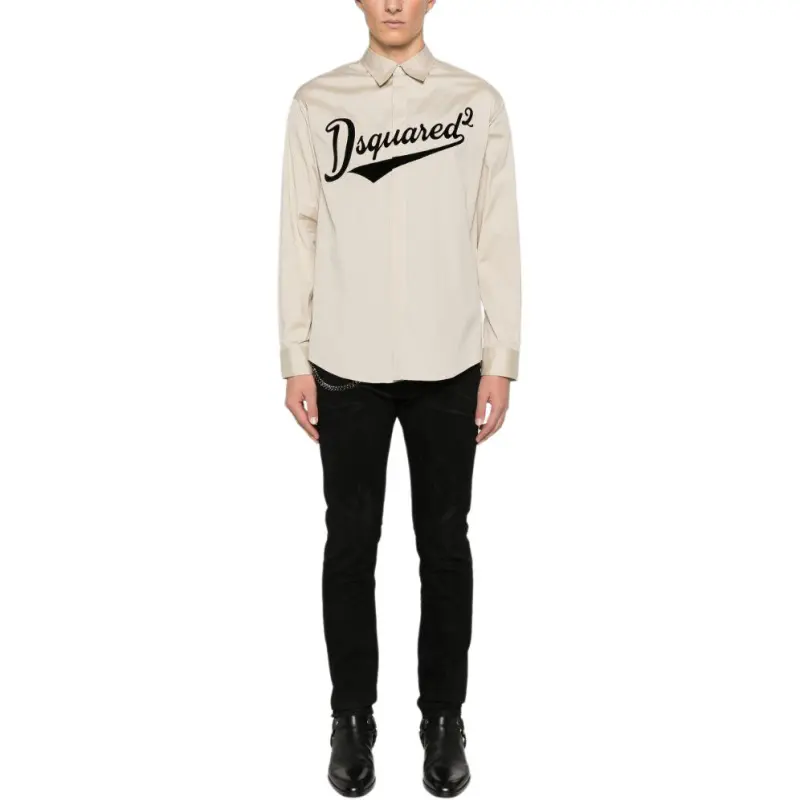 DSQUARED2 Chain detailed Trousers-1