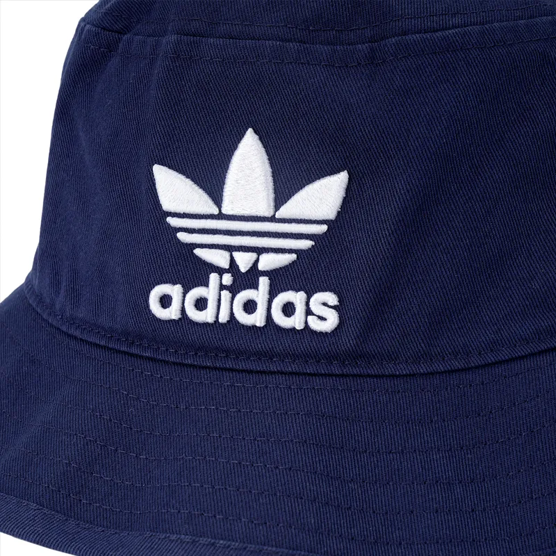 Adidas Originals Cotton Bucket Hats Unisex Blue-4