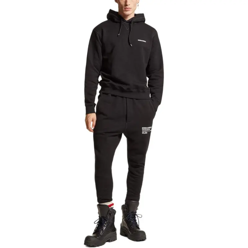 DSQUARED 2 Ceresio Map Cool Fit Hoodie-2