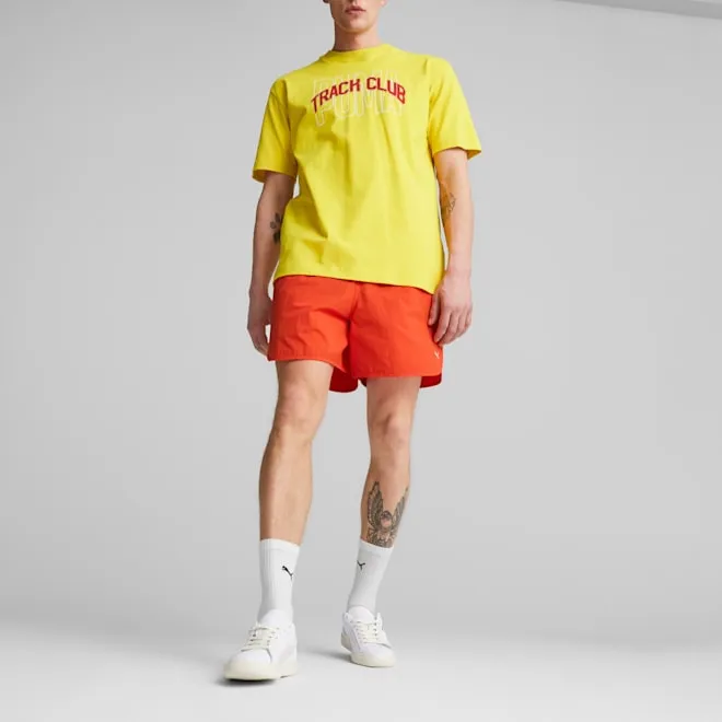 PUMA Casual Shorts Men's Warm Earth Tone-3