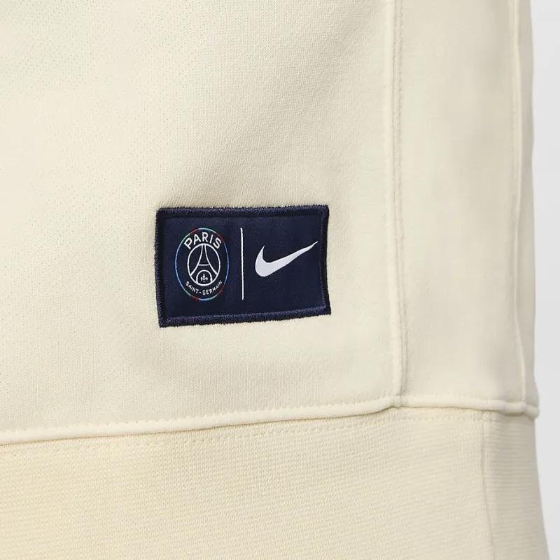 Nike Paris Saint GermainClub Sweatshirt Men's Coconut Milk/Midnight Marine Blue-4