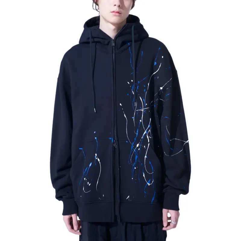 Yohji Yamamoto S'YTE FW24 Sweatshirt Unisex Black Blue-6