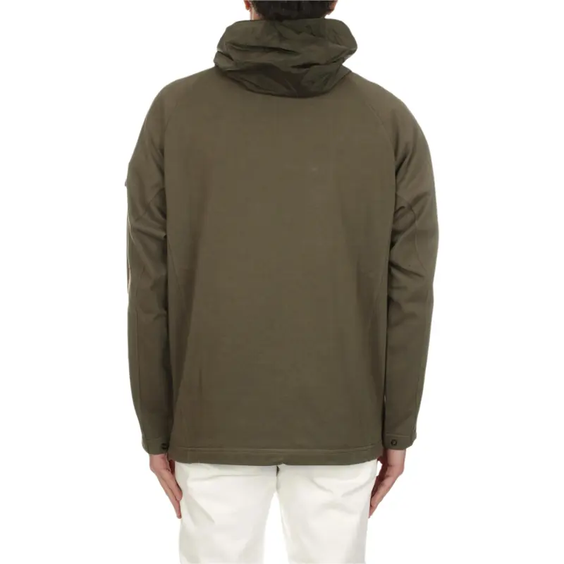 STONE ISLAND Sweatshirt Men's Army Green-1